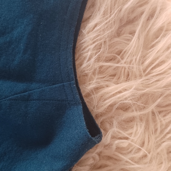 Eileen Fisher wool midi dress with stretch and pockets M - Picture 8 of 8